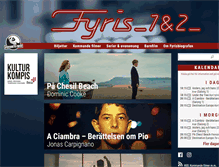 Tablet Screenshot of fyrisbiografen.com